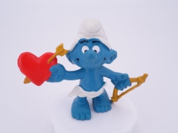 Schtroumpf ange/cupidon avec arc