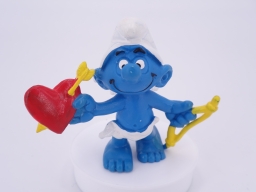 Schtroumpf ange/cupidon avec arc