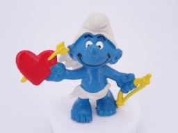 Schtroumpf ange/cupidon avec arc