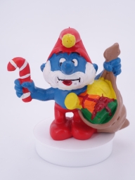 Grand Schtroumpf avec sac de jouets