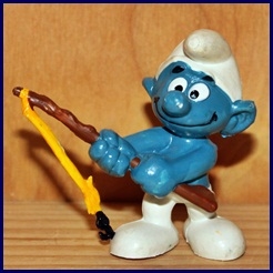 Schtroumpf pêcheur