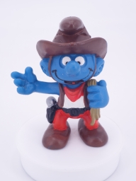 Schtroumpf cowboy