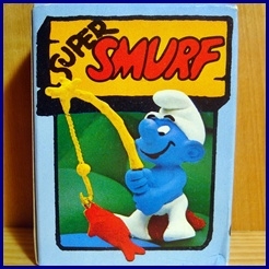 Schtroumpf pêcheur