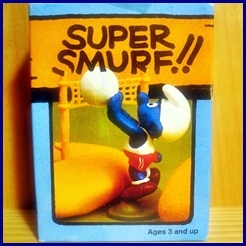 Schtroumpf joueur de volleyball