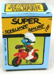 Motocross Schtroumpf