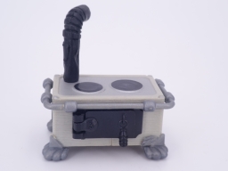 Schtroumpfette qui cuisine