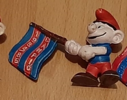 Schtroumpf drapeau de Barcelone (version 1)