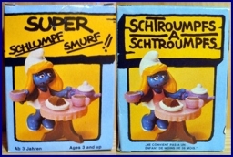 Schtroumpfette avec thé