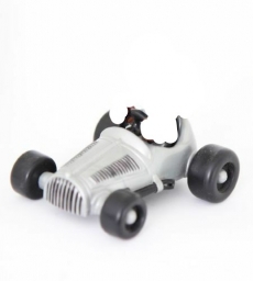 Schtroumpf avec voiture