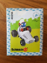 Schtroumpf avec voiture