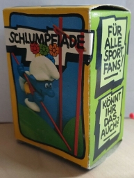 Schtroumpf saut à la perche