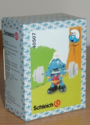 Schtroumpf haltérophile