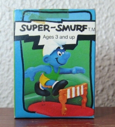 Schtroumpf saut de haie