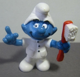 Schtroumpf dentiste