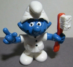 Schtroumpf dentiste