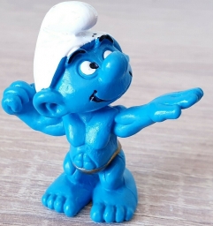 Schtroumpf bodybuilder