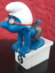 Schtroumpf nageur
