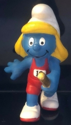 Schtroumpfette course de relais