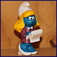 Schtroumpfette gérante