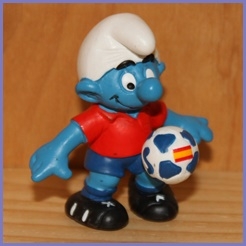 Schtroumpf meneur de jeu - Espagne