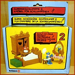 Chambre de la Schtroumpfette