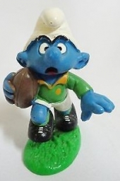 Schtroumpf rugbyman