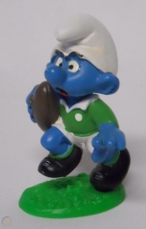 Schtroumpf rugbyman