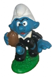 Schtroumpf rugbyman