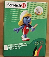 Schtroumpfette course de relais