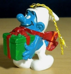 Schtroumpf avec cadeau