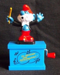 Grand Schtroumpf chef d\'orchestre