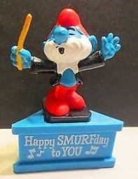 Grand Schtroumpf chef d\'orchestre