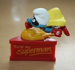 Schtroumpf superman