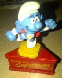 Schtroumpf superman