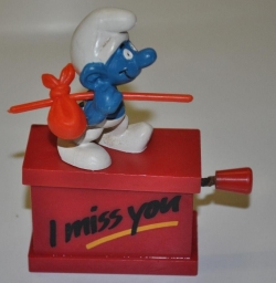 Schtroumpf au baluchon (voyageur)