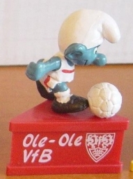 Schtroumpf footballeur