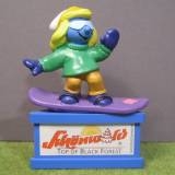 Schtroumpfette Snowboard