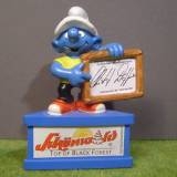 Schtroumpf avec tableau pour écrire