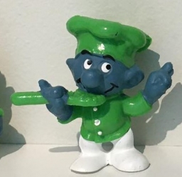 Schtroumpf chef cuisinier