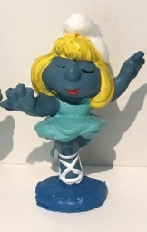 Schtroumpfette danseuse classique (ballerine)