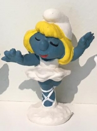 Schtroumpfette danseuse classique (ballerine)