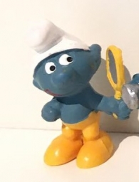 Schtroumpf coquet avec miroir