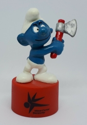 Schtroumpf bûcheron