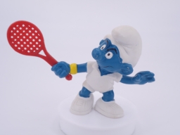 Schtroumpf tennisman