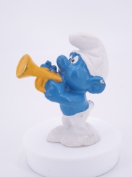 Schtroumpf à la trompette