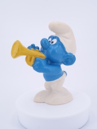 Schtroumpf à la trompette