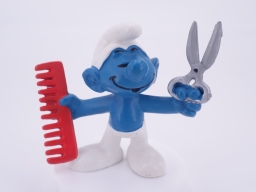 Schtroumpf coiffeur