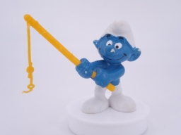 Schtroumpf pêcheur