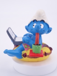 Schtroumpf accro au travail