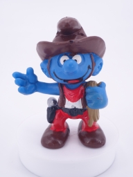 Schtroumpf cowboy